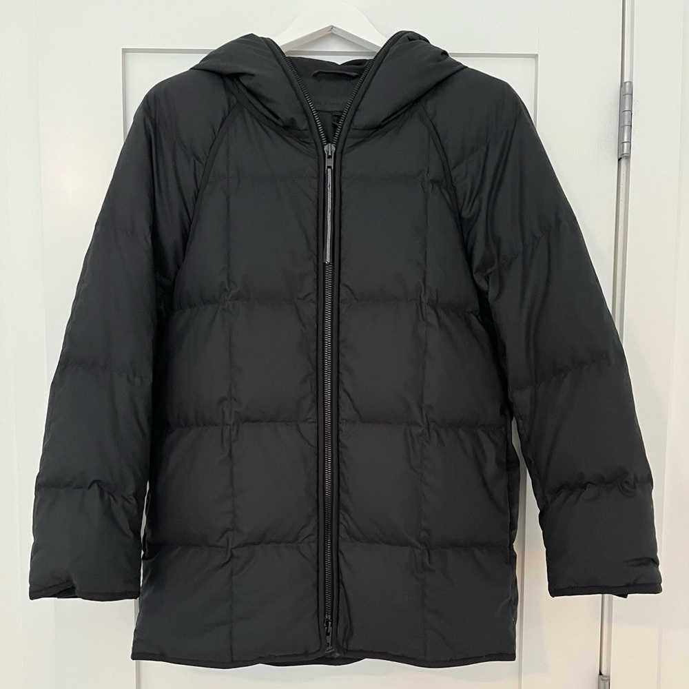 RAG & BONE Puffer Coat Jacket Black
